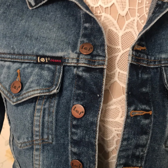 Lei cropped style jean jacket - Picture 4 of 8